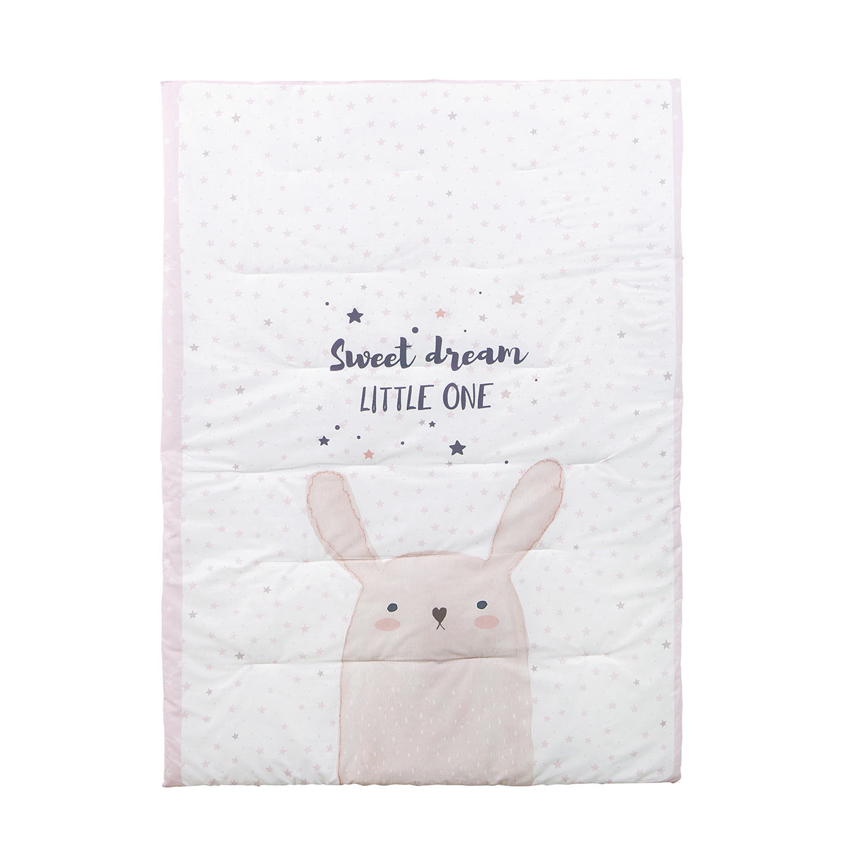 Κουβερλί Κούνιας (100X140) 2 Όψεων Nima Lovely Bunny Home Βρεφικά Προίκα Μωρού Spitishop