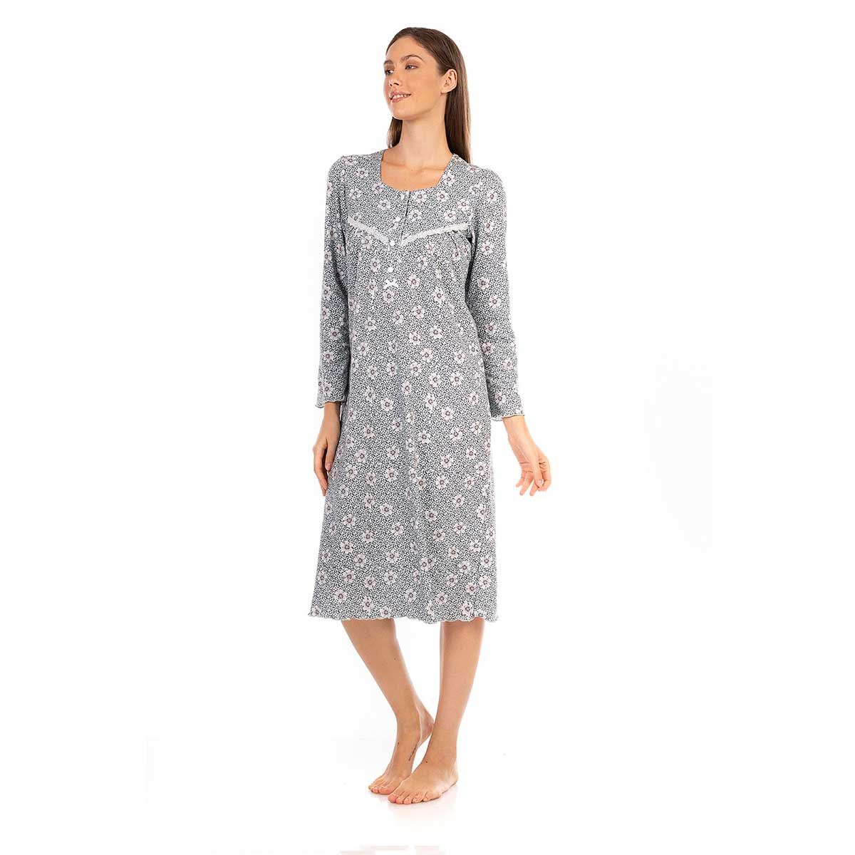 Νυχτικό Γυναικείο Χειμωνιάτικο Mara-M 4364-18 XXX-LARGE XXX-LARGE φωτογραφία