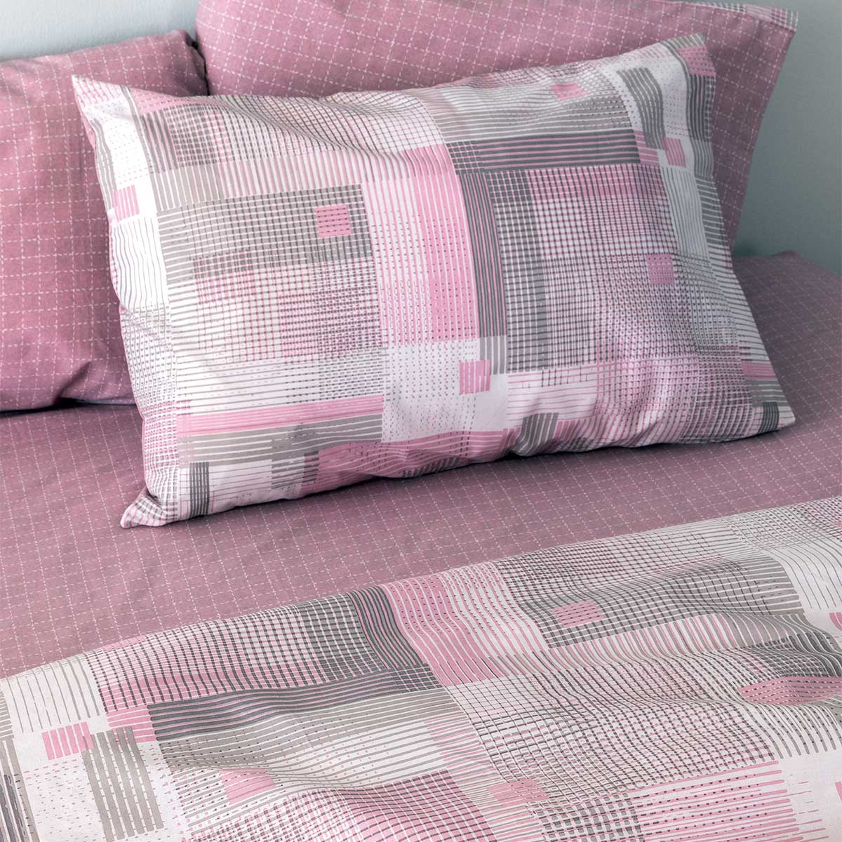 Παπλωματοθήκη Υπέρδιπλη (Σετ 240X250) 2 Όψεων Palamaiki Fashion Fl6252 Home Λευκά Είδη Κρεβατοκάμαρας Παπλωματοθήκες Υπέρδιπλες King Size Spitishop