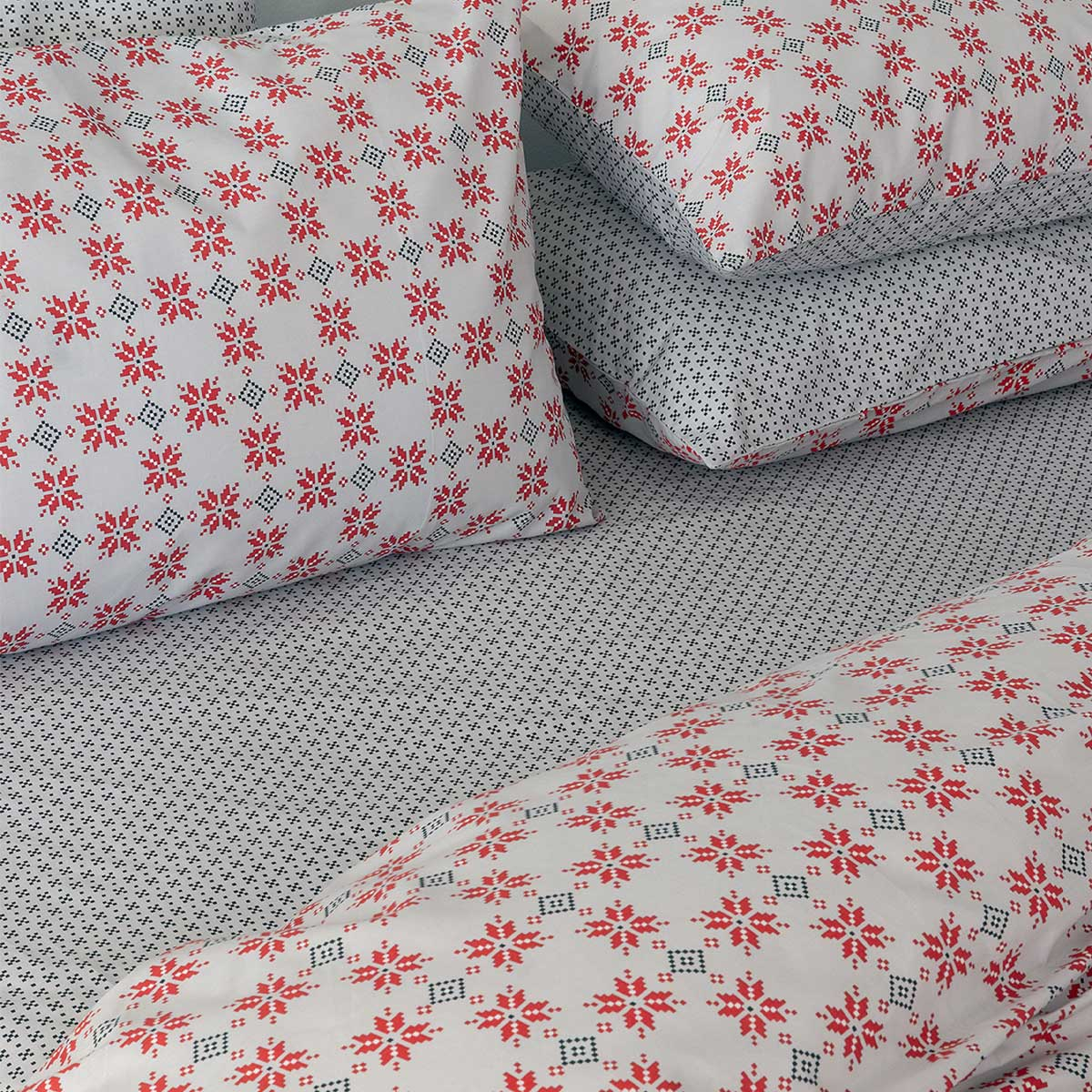 Παπλωματοθήκη Υπέρδιπλη (Σετ 240X250) 2 Όψεων Palamaiki Fashion Fl6253 Home Λευκά Είδη Κρεβατοκάμαρας Παπλωματοθήκες Υπέρδιπλες King Size Spitishop