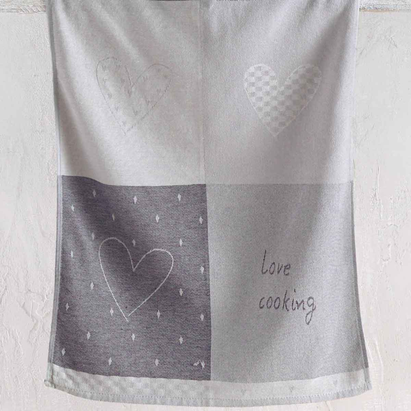 Ποτηρόπανο (50x70) Rythmos Love Cooking