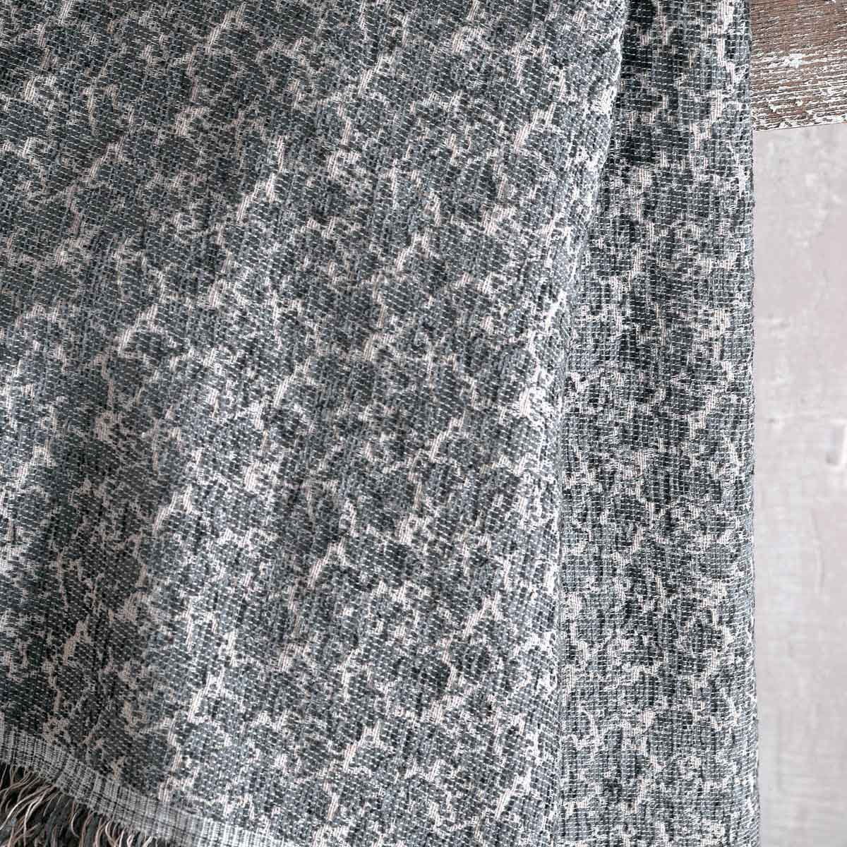 Ριχτάρι Καναπέ Διθέσιου (180X240) Rythmos Stefan Anthracite Home Λευκά Είδη Σαλονιού Ριχτάρια Spitishop