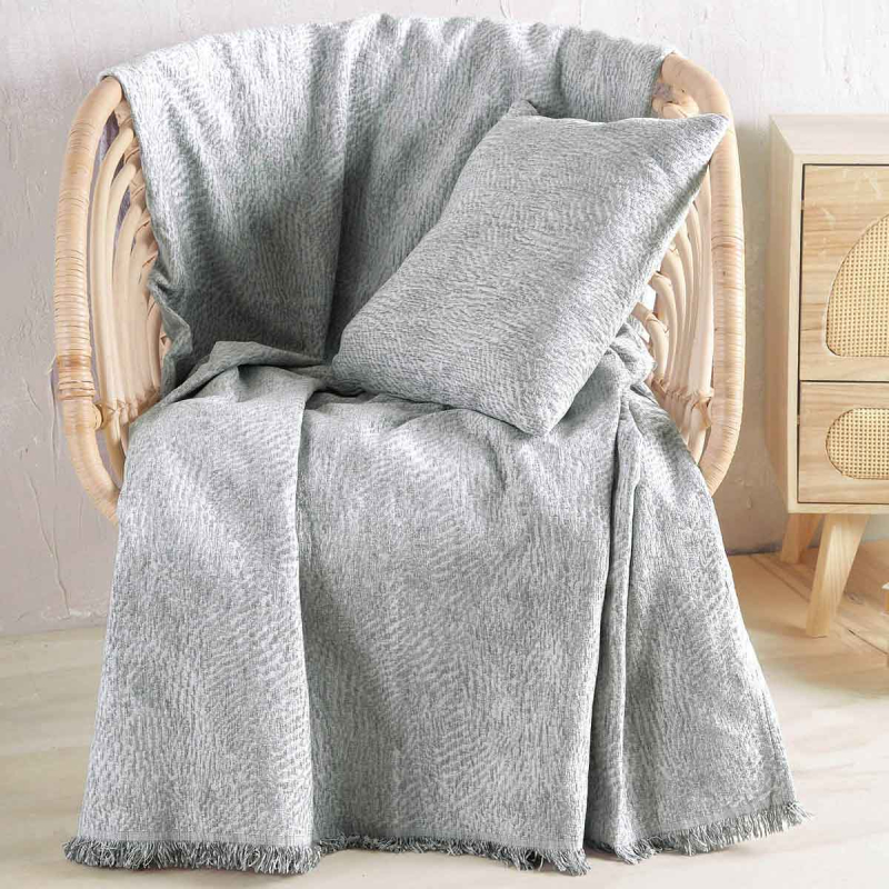 Ριχτάρι Καναπέ Διθέσιου (180x240) Rythmos Fidel Grey