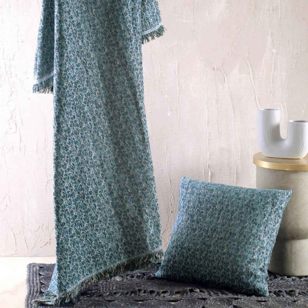 Ριχτάρι Καναπέ Τετραθέσιου (180x330) Rythmos Stefan Petrol