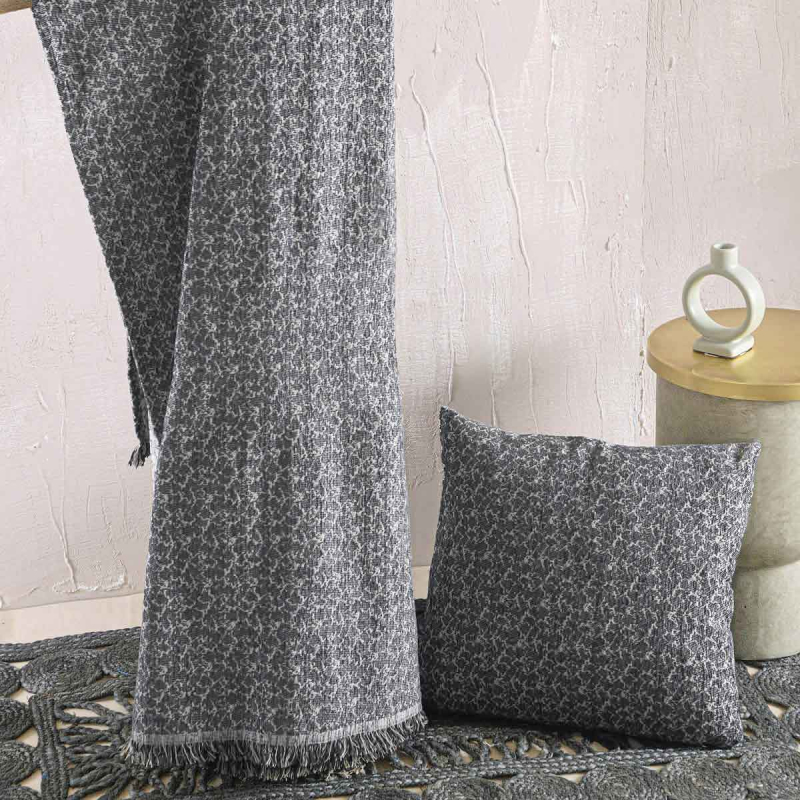 Ριχτάρι Καναπέ Τετραθέσιου (180x330) Rythmos Stefan Anthracite