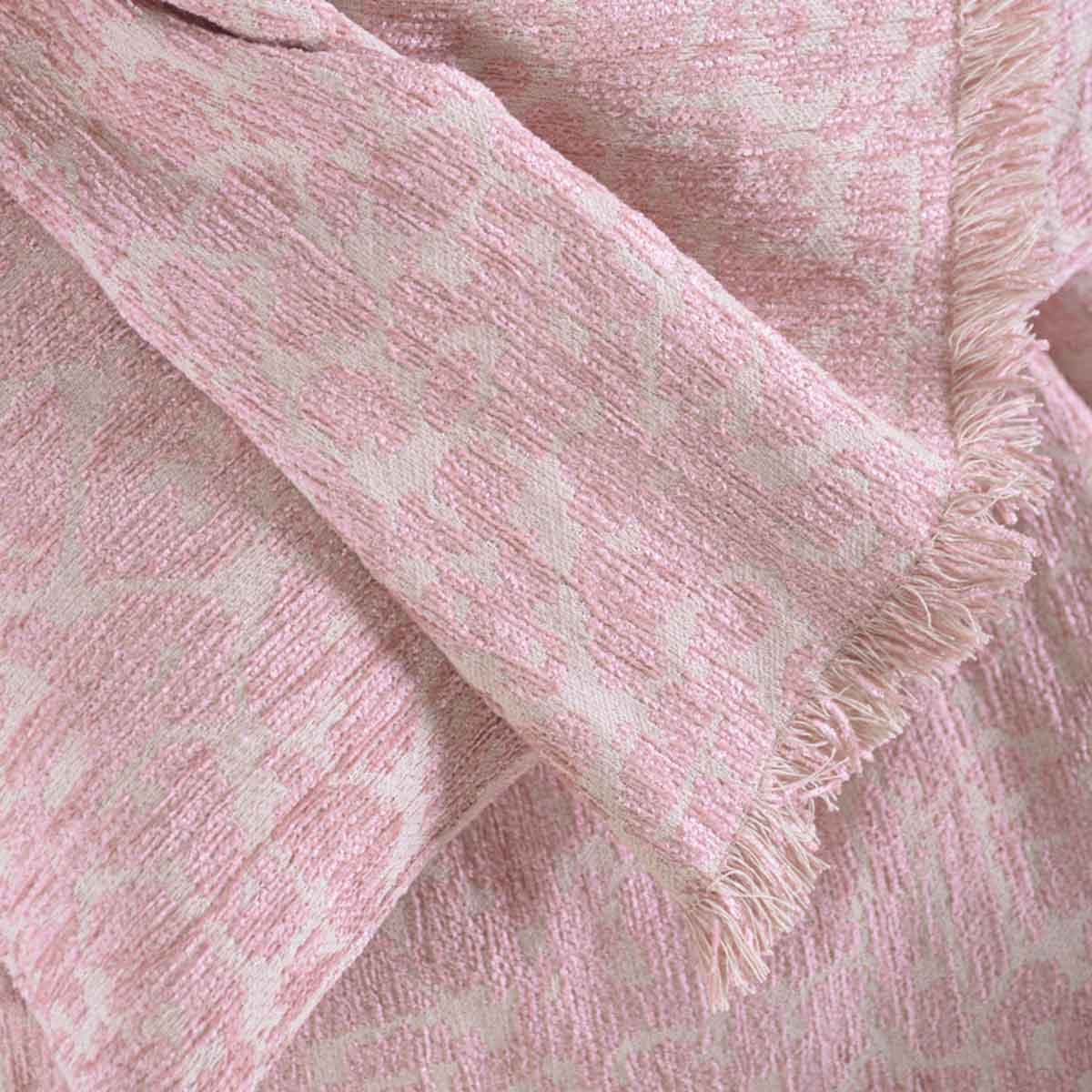Ριχτάρι Πολυθρόνας (160X180) Rythmos Wonder Pink Home Λευκά Είδη Σαλονιού Ριχτάρια Καναπέ Spitishop