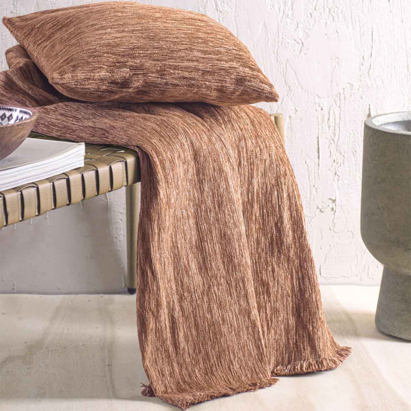 Ριχτάρι Καναπέ Διθέσιου (180x240) Rythmos Planet Brown