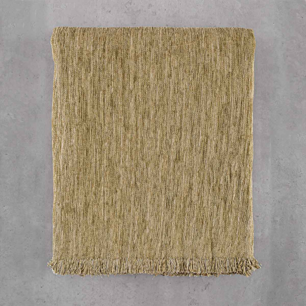 Ριχτάρι Καναπέ Τριθέσιου (180x280) Rythmos Planet Mustard