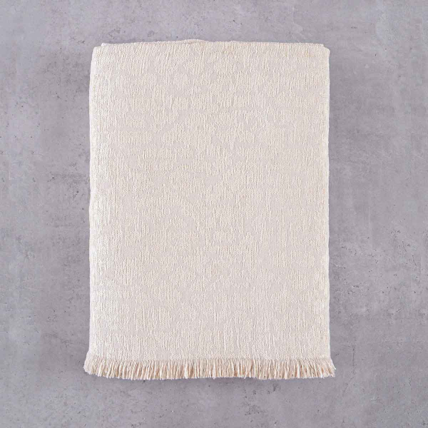 Ριχτάρι Καναπέ Τετραθέσιου (180x330) Rythmos Wonder Ecru