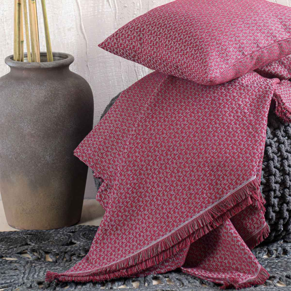 Ριχτάρι Καναπέ Διθέσιου (180x240) Rythmos Reeves Bordeaux