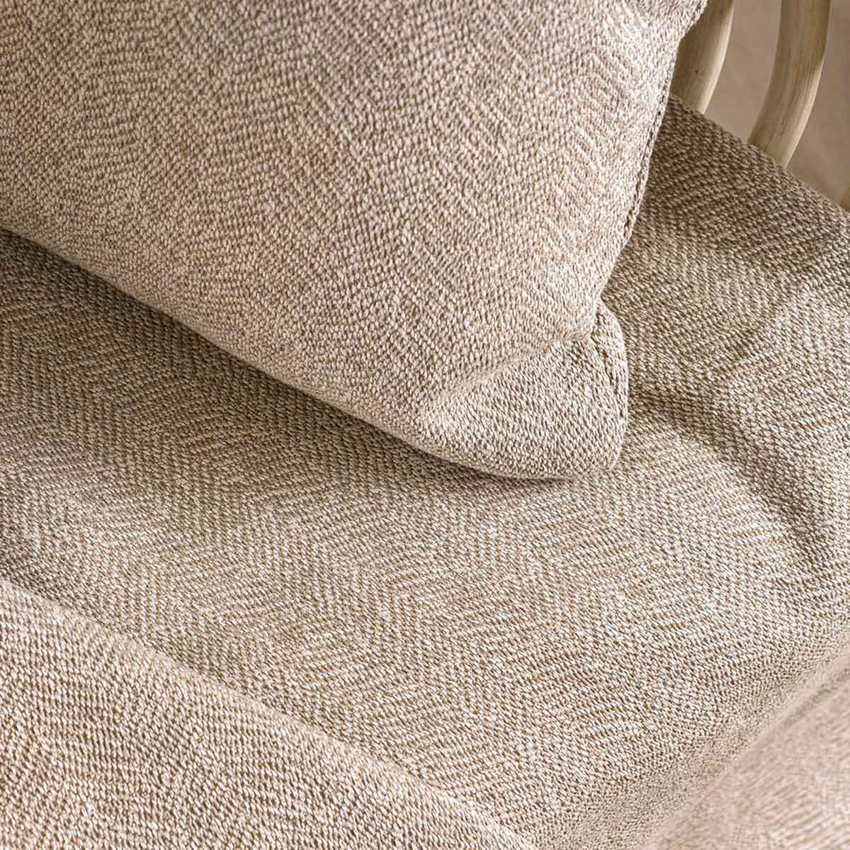 Ριχτάρι Καναπέ Τετραθέσιου (180X330) Rythmos Only Beige Home Λευκά Είδη Σαλονιού Ριχτάρια Spitishop