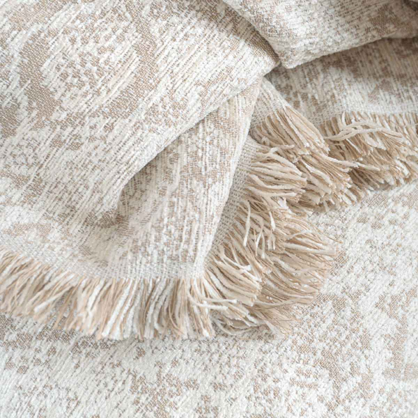 Ριχτάρι Καναπέ Διθέσιου (180x240) Rythmos Snake Ecru