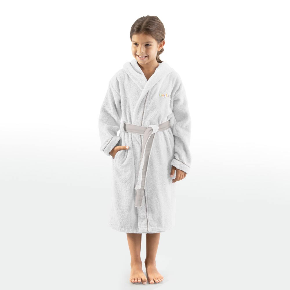 Παιδικό Μπουρνούζι Guy Laroche Kiddies White 10-12 Ετών Home Παιδικά Μπουρνούζια - Βρεφικά Spitishop