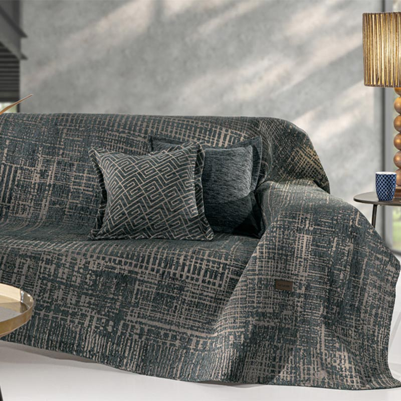 Ριχτάρι Καναπέ Διθέσιου (180x250) Guy Laroche Melbourne Petrol