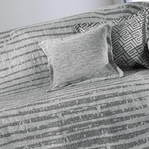 Ριχτάρι Καναπέ Τριθέσιου (180x300) Guy Laroche Sydney Silver