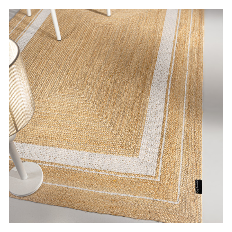 Χαλί Καλοκαιρινό (160x230) Guy Laroche Majestic White