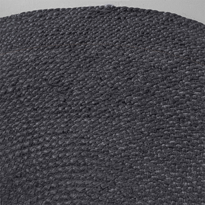 Στρογγυλό Χαλί Καλοκαιρινό (Φ150) Guy Laroche Native Anthracite Home Χαλιά Σαλονιού Spitishop