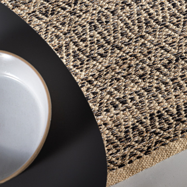 Χαλί Καλοκαιρινό (140x200) Guy Laroche Vivendi Black