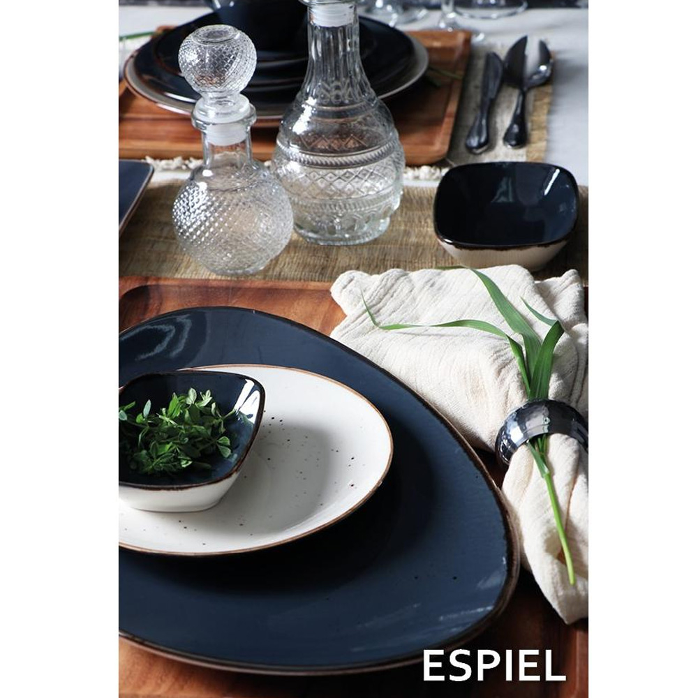 Πιατέλα Σερβιρίσματος Οβάλ (36X24 5) Espiel Terra Grey Tlg107K6 Home Είδη Spitishop
