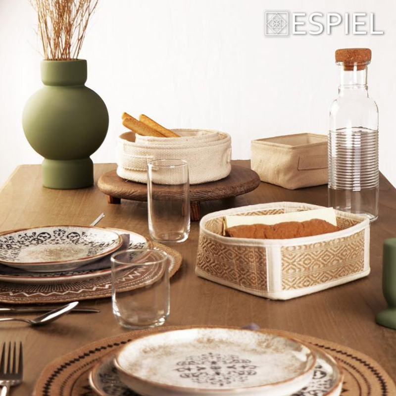 Ψωμιέρα (Φ21X8) Espiel Amn124 Home Οργάνωση & Αποθήκευση Κουζίνας Ψωμιέρες Spitishop
