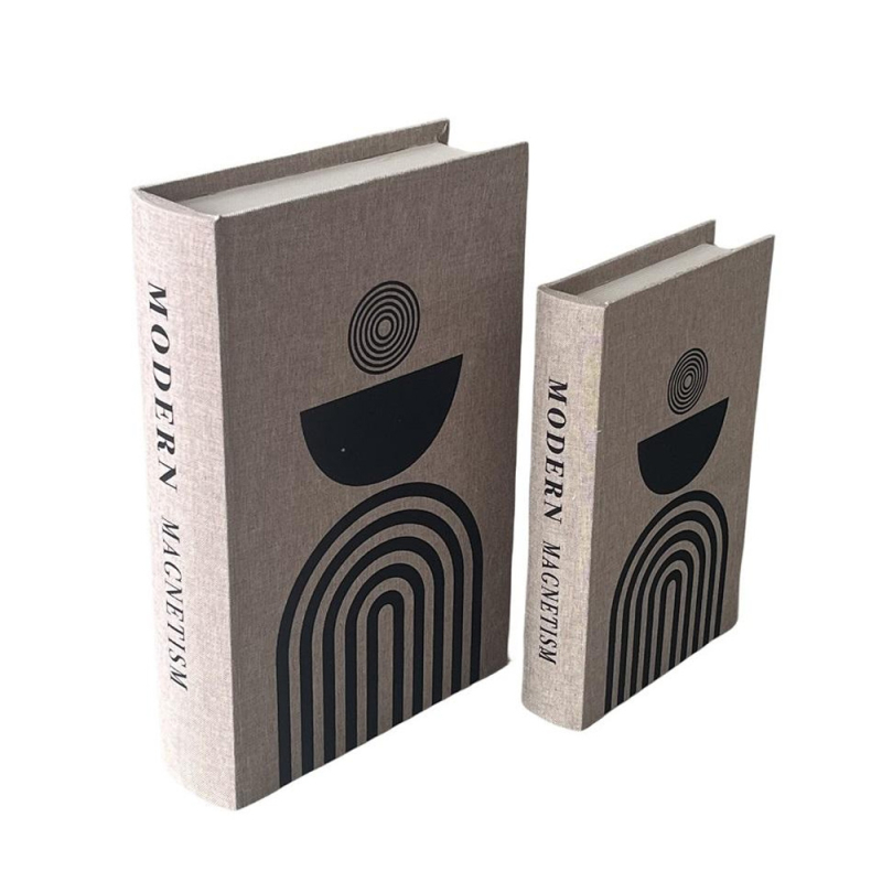 Διακοσμητικά Βιβλία/Κουτιά (Σετ 2τμχ) Espiel KOB101