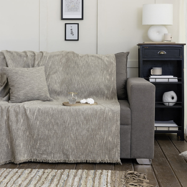 Ριχτάρι Καναπέ Διθέσιου (180x240) Nima Artisan Beige