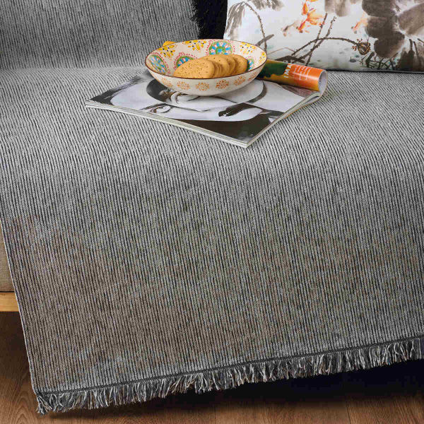 Ριχτάρι Καναπέ Τετραθέσιου (180x340) Kentia Stylish Tura 24 Grey