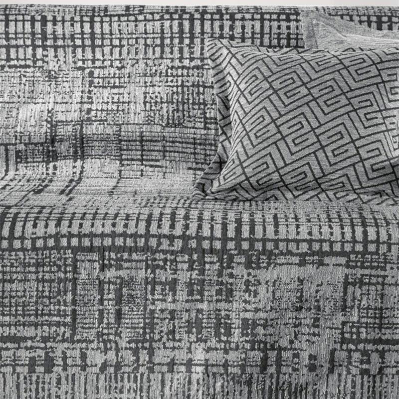 Ριχτάρι Πολυθρόνας (180X150) Guy Laroche Melbourne Silver Home Λευκά Είδη Σαλονιού Ριχτάρια Καναπέ Spitishop