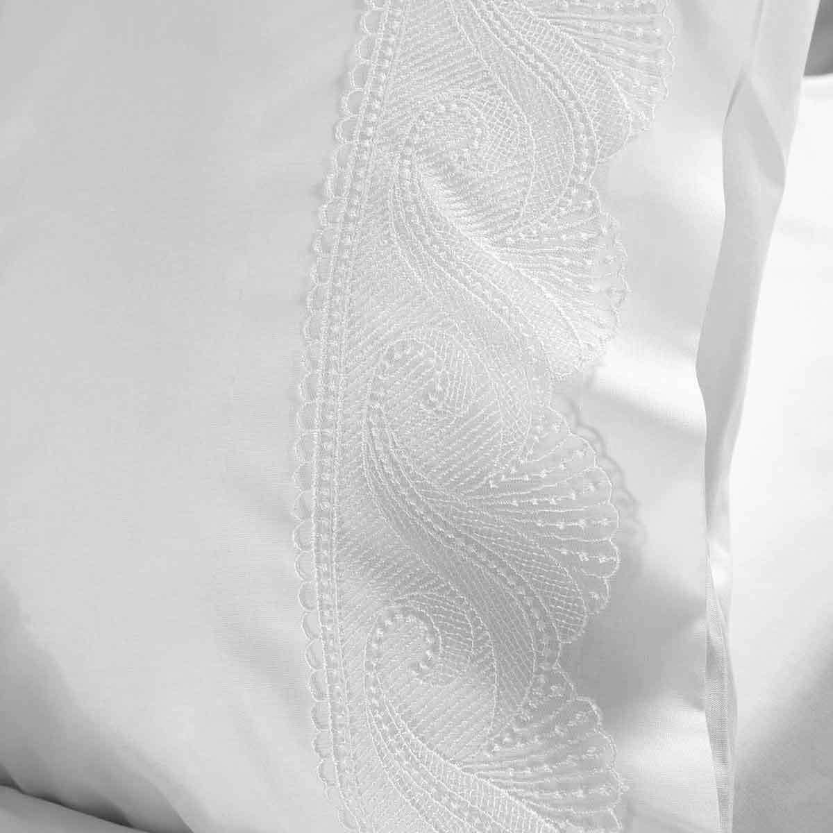 Νυφικά Σεντόνια (Σετ) Rythmos Hypatia White Home Λευκά Είδη Μόδα Γάμου Spitishop