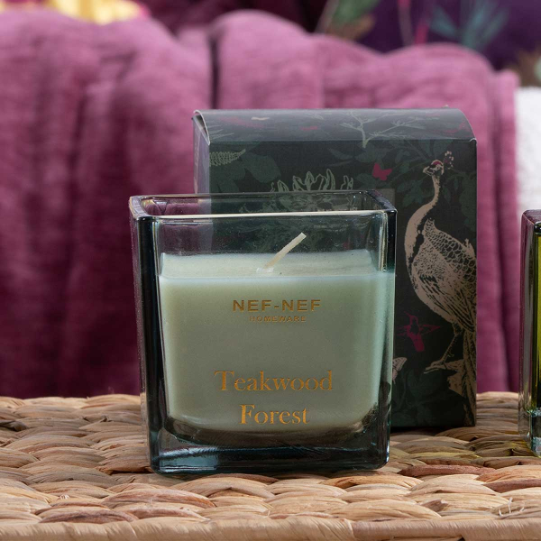 Κερί Αρωματικό 200gr Nef-Nef Homeware Teakwood Forest