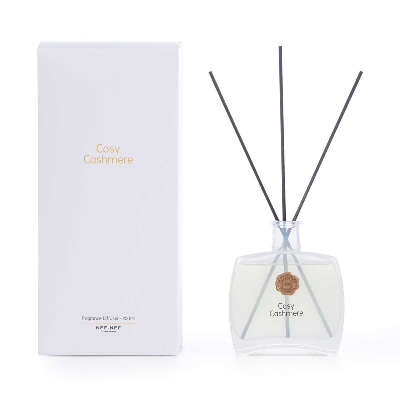 Αρωματικό Χώρου 200ml Με Στικς Nef-Nef Homeware Cosy Cashmere