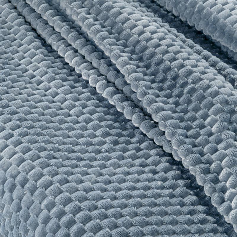 Κουβέρτα Fleece Υπέρδιπλη (220X240) + Διακοσμητική Μαξιλαροθήκη (Σετ) Guy Laroche Smoothie Blue Home Λευκά Είδη Κρεβατοκάμαρας Κουβέρτες Υπέρδιπλες 