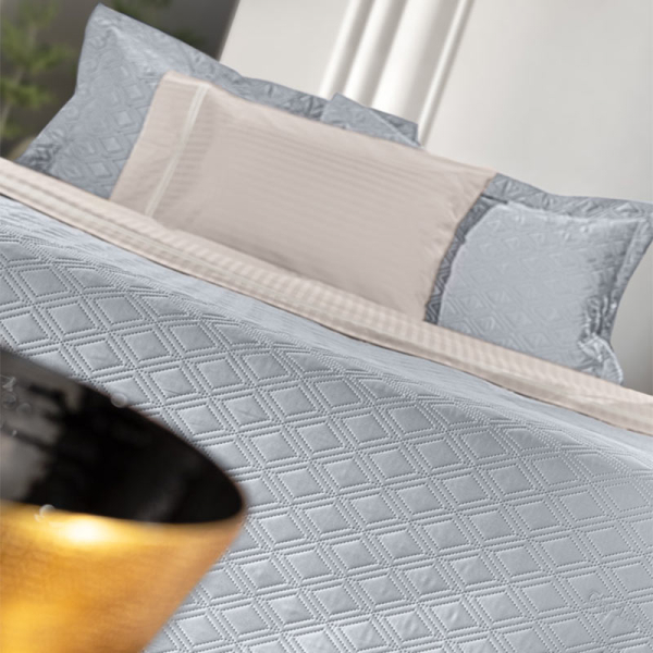 Κουβερλί King Size (Σετ 250x240) Guy Laroche Honour Silver