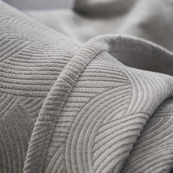 Ριχτάρι Πολυθρόνας Βελουτέ (180x180) Gofis Home Nimbus Cloud Grey 447/01