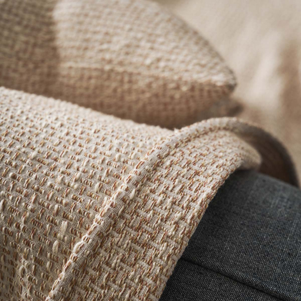 Ριχτάρι Καναπέ Διθέσιου (180x250) Gofis Home Quina Beige/Brick 238/03