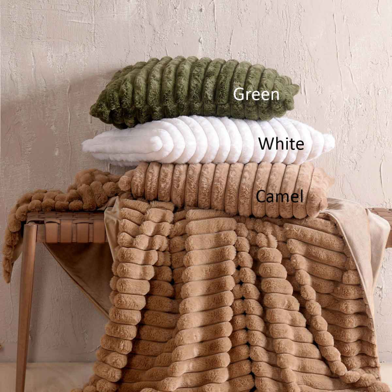 Διακοσμητικό Μαξιλάρι Γούνινο (50x50) Rythmos Ayla