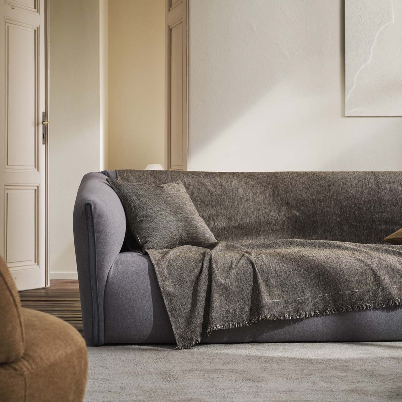 Ριχτάρι Καναπέ Διθέσιου (180x250) Gofis Home Valkyrie Dark Chocolate 234/41