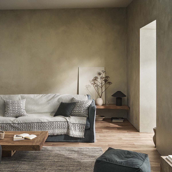 Ριχτάρι Καναπέ Τετραθέσιου (180x350) Gofis Home Indira Ecru/Black 258/05