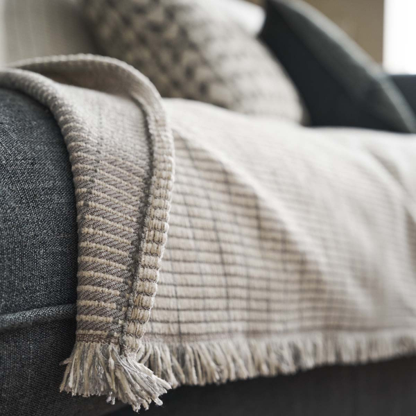 Ριχτάρι Καναπέ Διθέσιου (180x250) Gofis Home Thyra Beige/Grey 273/05