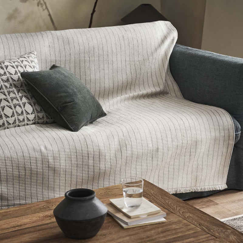 Ριχτάρι Καναπέ Τετραθέσιου (180x350) Gofis Home Thyra Beige/Grey 273/05