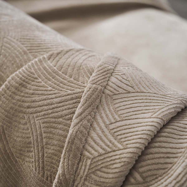 Ριχτάρι Πολυθρόνας Βελουτέ (180x180) Gofis Home Nimbus Warm Beige 447/39