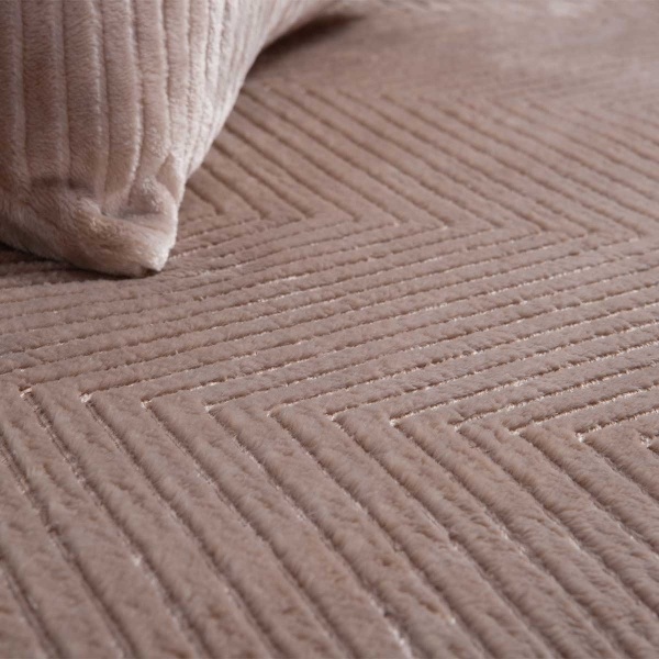 Ριχτάρι Καναπέ Διθέσιου Fleece (180x250) Nef-Nef Homeware Dakari Beige