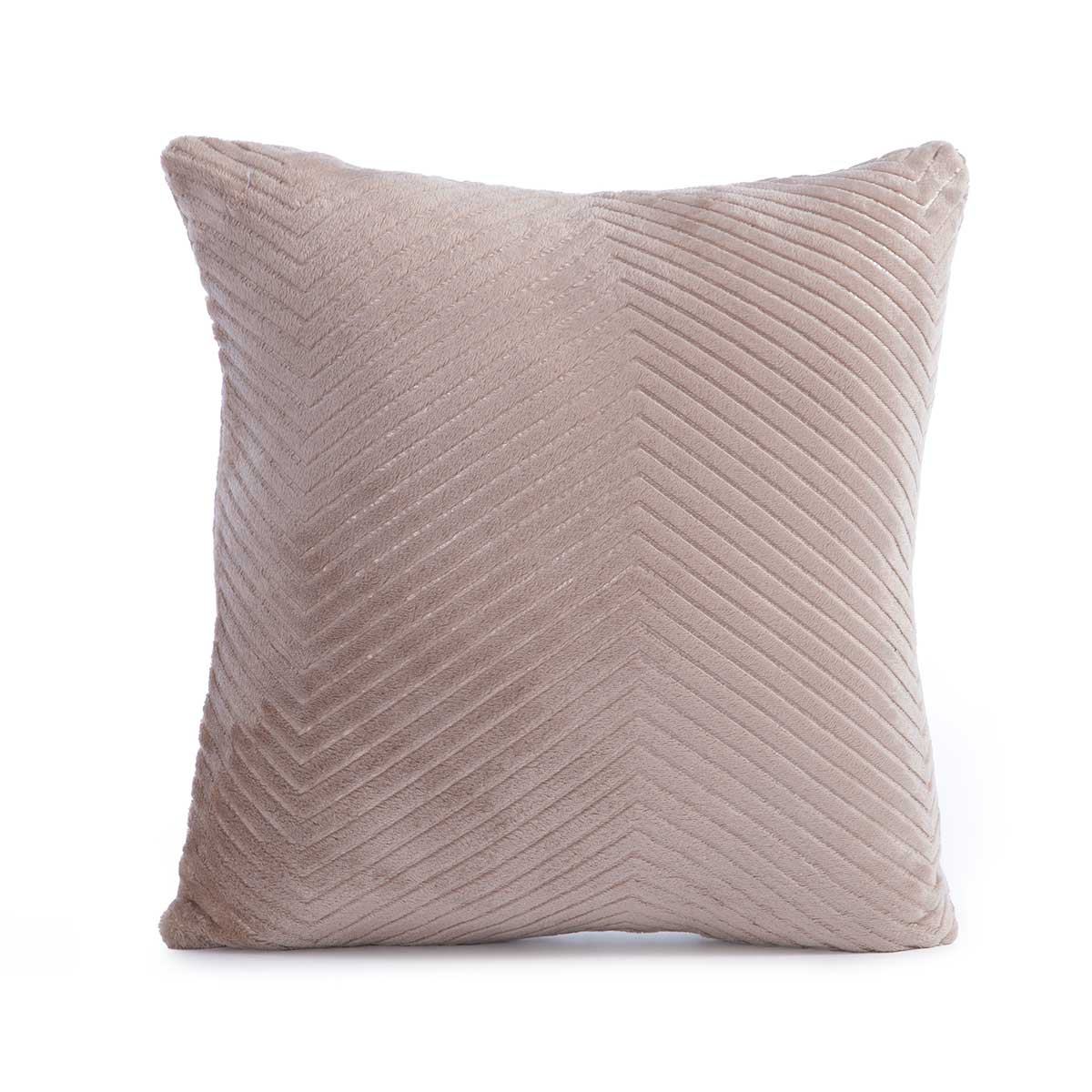 Διακοσμητικό Μαξιλάρι Fleece (45X45) Nef-Nef Homeware Dakari Beige Home Λευκά Είδη Σαλονιού Μαξιλάρια Διακοσμητικά Spitishop