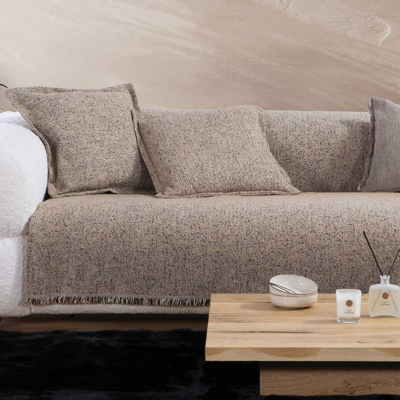 Ριχτάρι Καναπέ Διθέσιου (170x250) Nef-Nef Homeware Alamo Beige