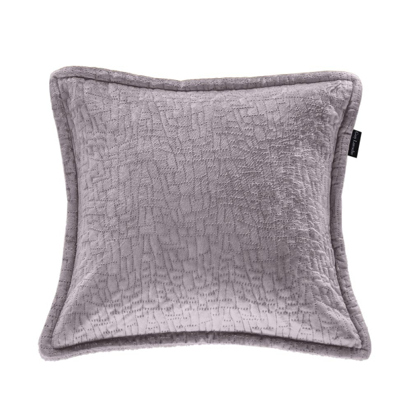 Διακοσμητικό Ριχτάρι Βελουτέ (130x170) + Διακοσμητική Μαξιλαροθήκη Guy Laroche Bolzano Melanze