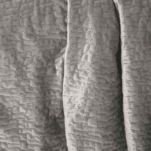 Κουβερλί Βελουτέ Μονό Με Γουνάκι (160x220) + Διακοσμητική Μαξιλαροθήκη (Σετ) Guy Laroche Bolzano Vison