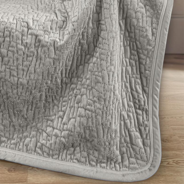 Διακοσμητικό Ριχτάρι Βελουτέ (130x170) + Διακοσμητική Μαξιλαροθήκη Guy Laroche Bolzano Vison