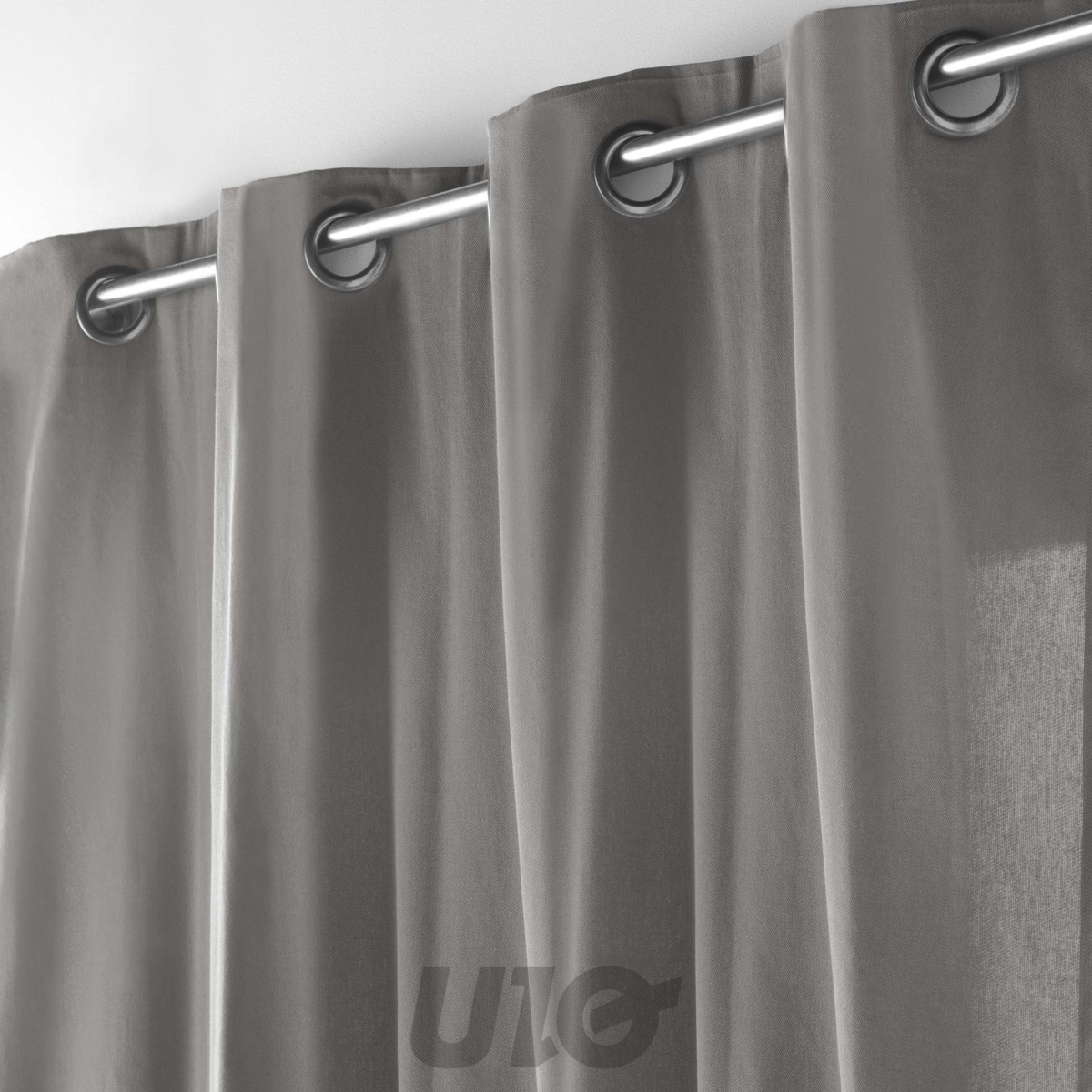 Κουρτίνα Παραθύρου (135X180) με Τρουκς L-C Twily Gris 1612142 Home Κουρτίνες Κουζίνας Spitishop