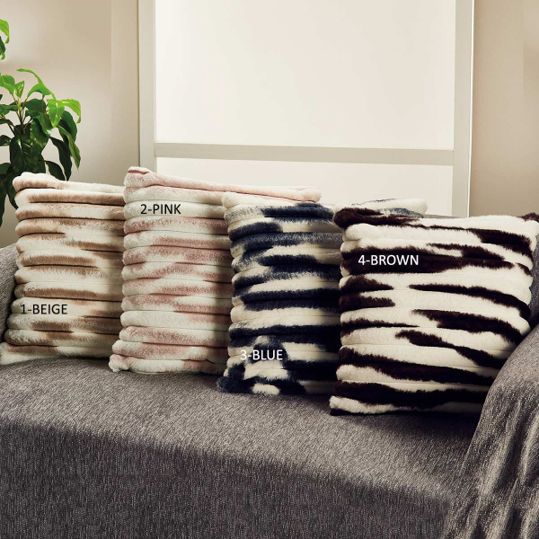 Διακοσμητική Μαξιλαροθήκη Γούνινη (45x45) Whitegg D0234