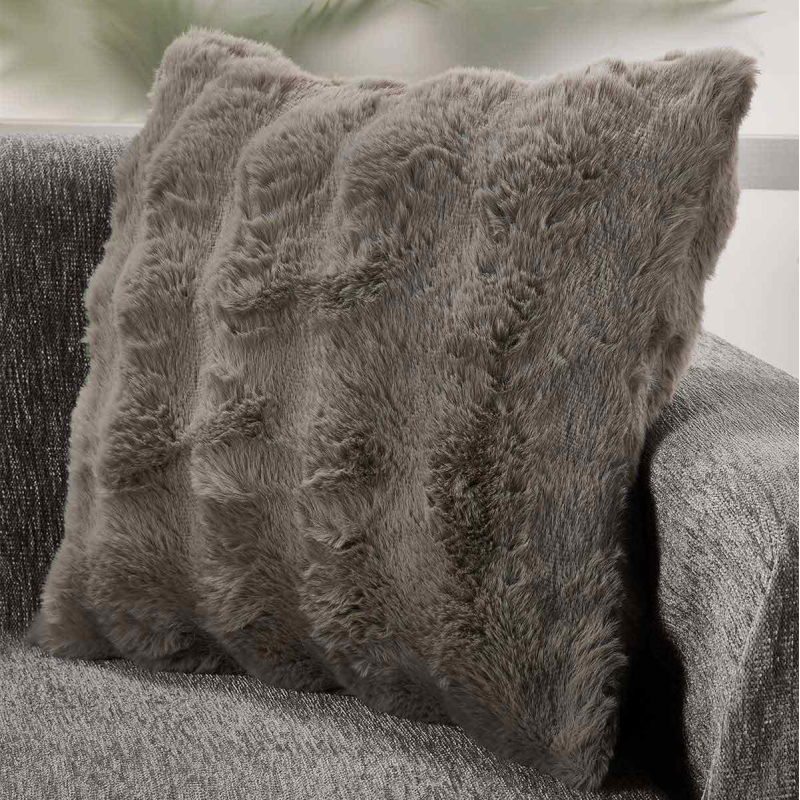 Διακοσμητική Μαξιλαροθήκη Γούνινη (45x45) Whitegg D0240-1